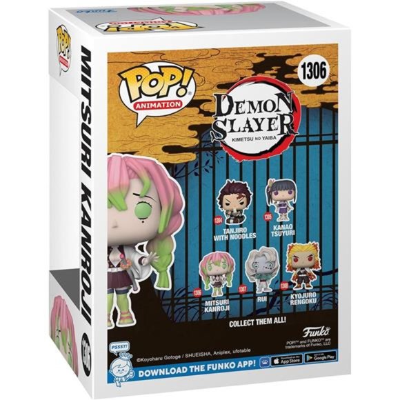 Funko Pop! Animation: Demon Slayer - Mitsuri Kanroji Action Figure Desk Decor - Picture 7 of 12